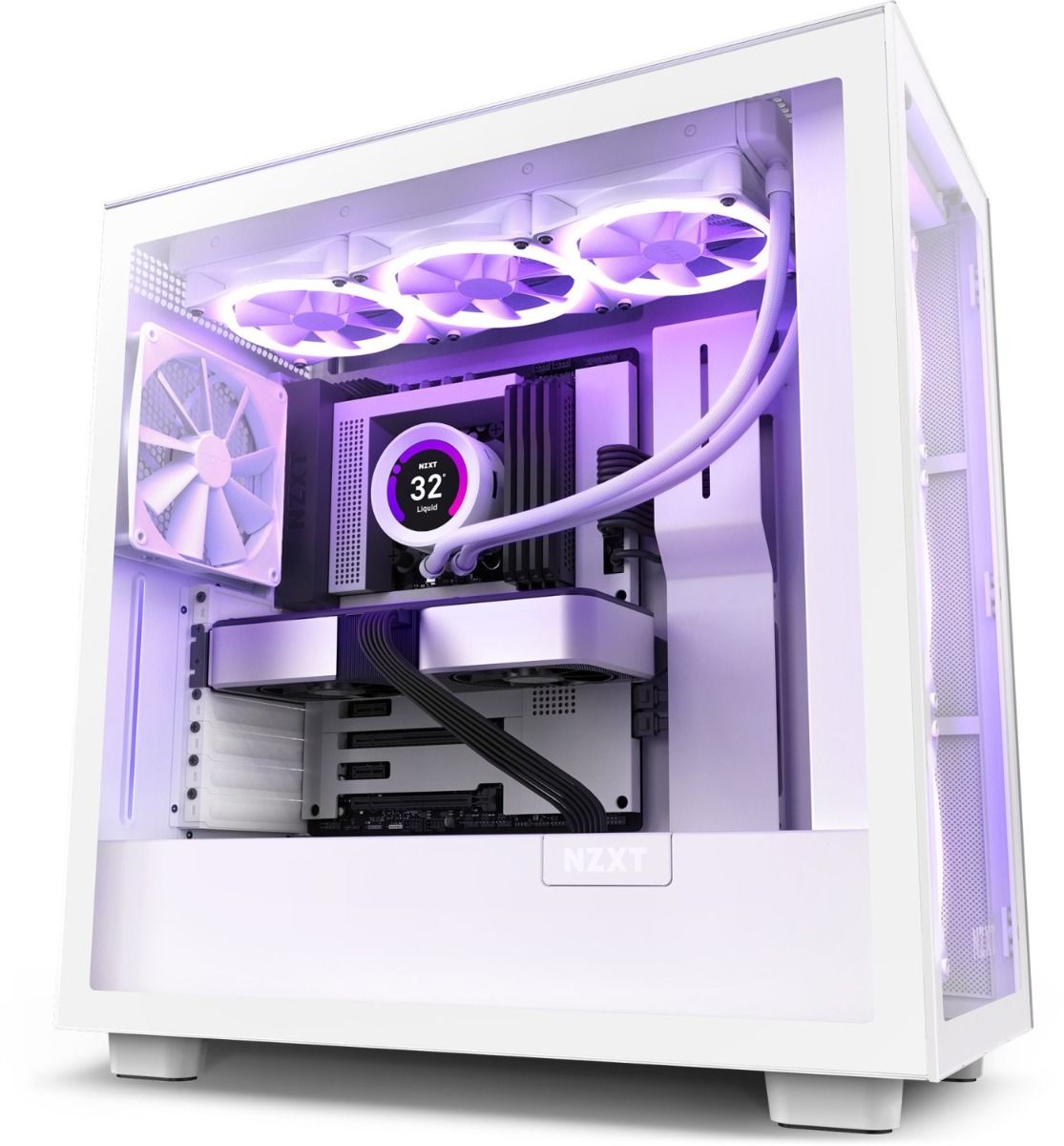 NZXT H7 ELITE WHITE Chassis - ExtremePC